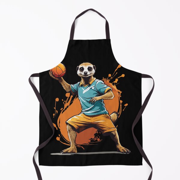 Item preview, Meerkat handball player streetwear style designed and sold by LuminOrb.