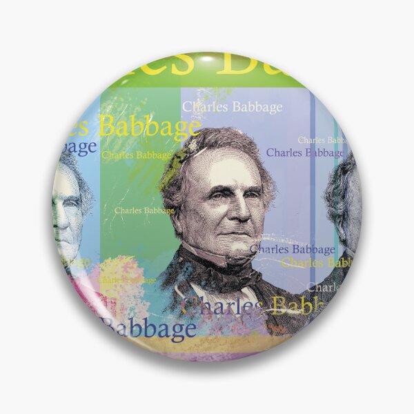 Artikelvorschau, Charles Babbage Porträt entworfen und verkauft von Mauswohn.
