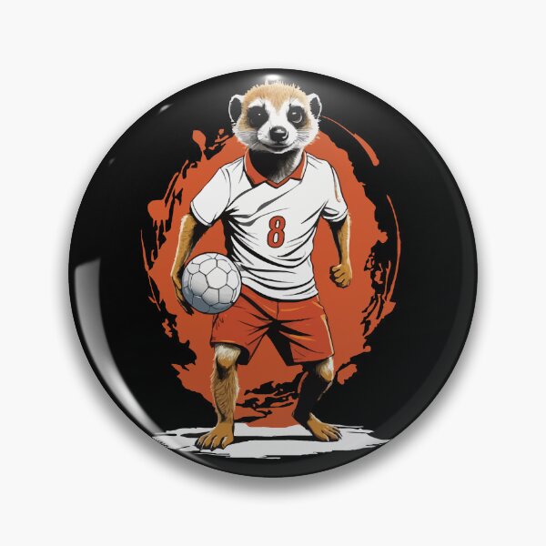 Item preview, Meerkat handball player streetwear style designed and sold by LuminOrb.