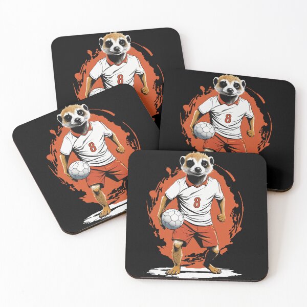 Item preview, Meerkat handball player streetwear style designed and sold by LuminOrb.