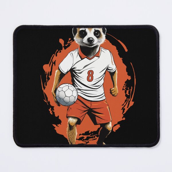 Item preview, Meerkat handball player streetwear style designed and sold by LuminOrb.