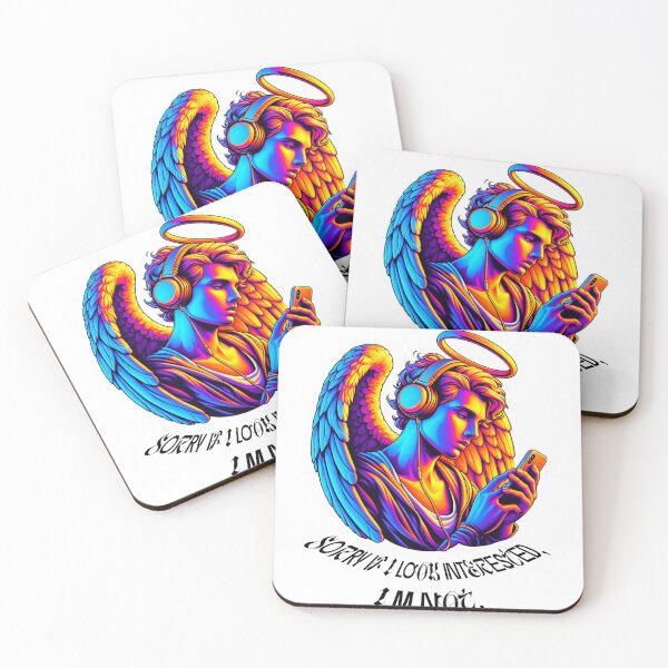 Item preview, Sorry if I look interested, I'm not. Heat map portrait Fallen Angels designed and sold by Fallen Angels.