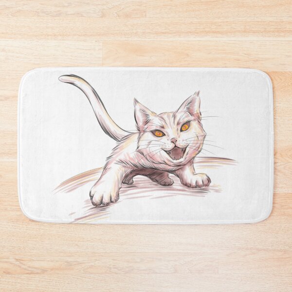 Item preview, Angry cat getting ready to fight designed and sold by Satakorn.