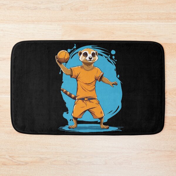 Item preview, Meerkat Handball Player Streetwear Aesthetic designed and sold by LuminOrb.