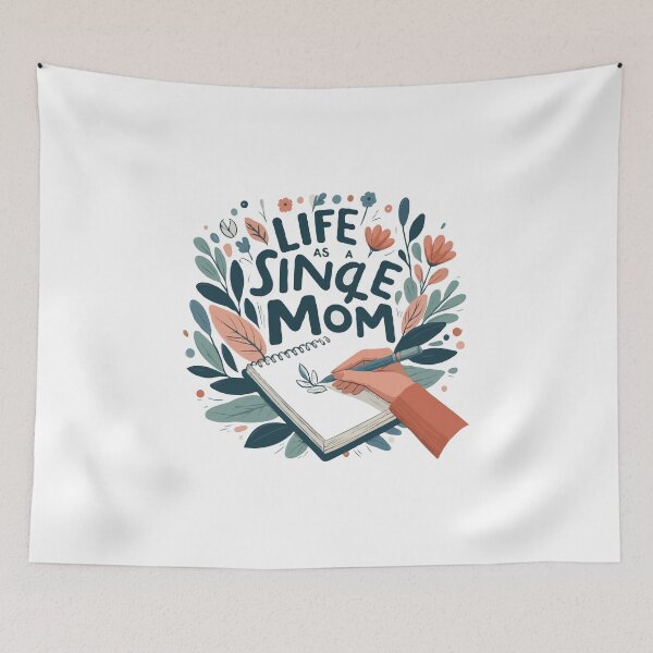 Item preview, life as a single mom designed and sold by TshirtTalkYou.