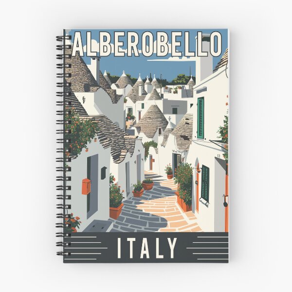 Item preview, Explore Alberobello's Trulli Magic - Vintage Travel Art designed and sold by turtlestart.