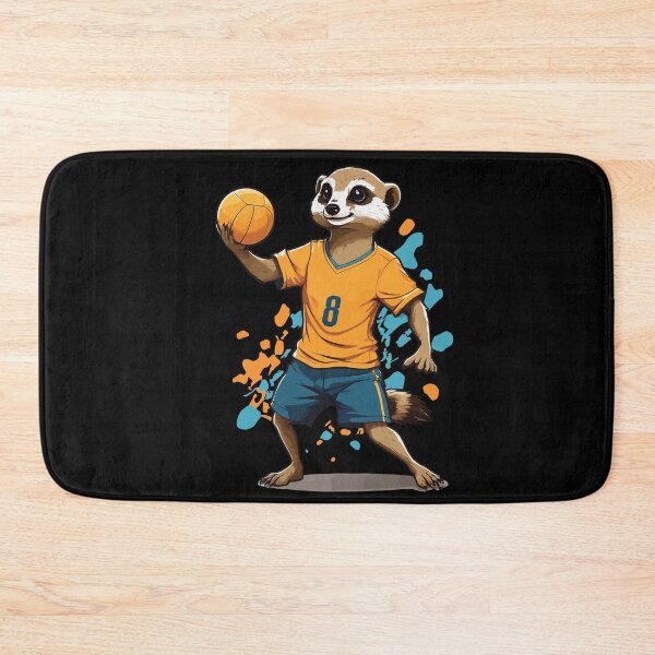 Item preview, Meerkat handball player streetwear style designed and sold by LuminOrb.