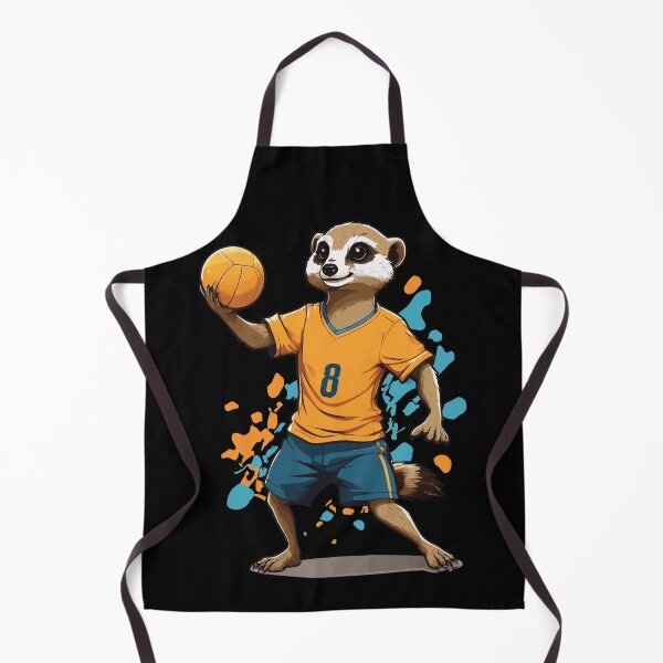 Item preview, Meerkat handball player streetwear style designed and sold by LuminOrb.