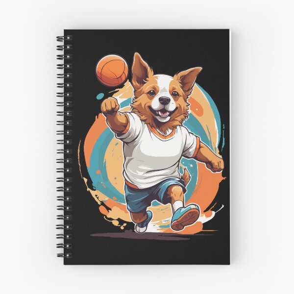 Item preview, Cute dog handball player streetwear designed and sold by LuminOrb.
