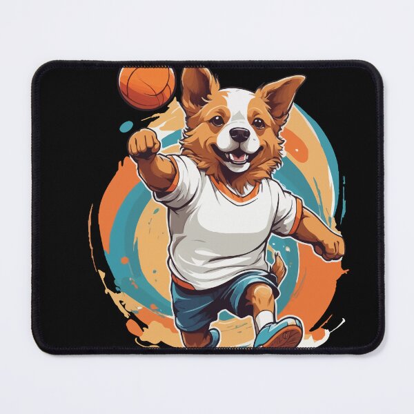 Item preview, Cute dog handball player streetwear designed and sold by LuminOrb.