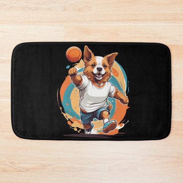 Item preview, Cute dog handball player streetwear designed and sold by LuminOrb.