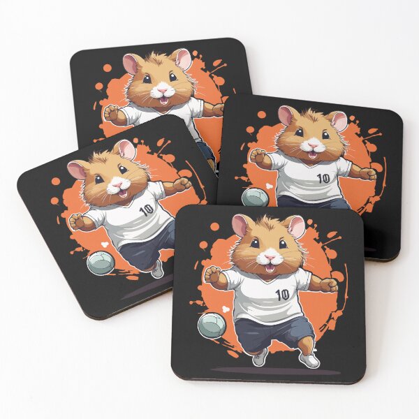 Item preview, Handball Player Hamster Streetwear Iconic Style designed and sold by LuminOrb.