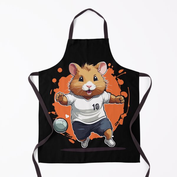 Item preview, Handball Player Hamster Streetwear Iconic Style designed and sold by LuminOrb.