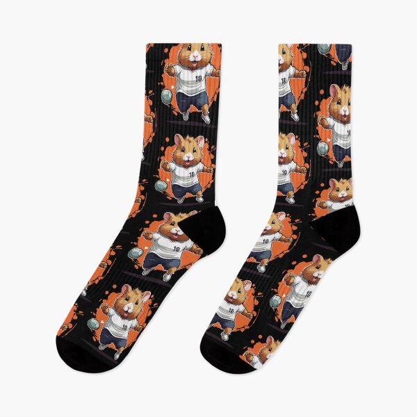 Item preview, Handball Player Hamster Streetwear Iconic Style designed and sold by LuminOrb.