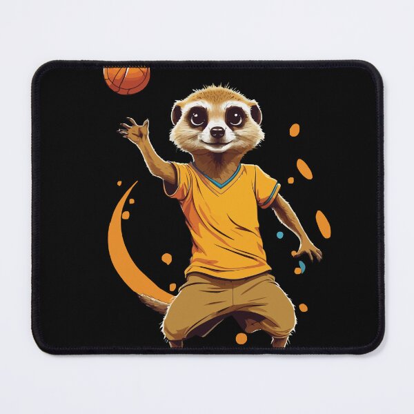 Item preview, Meerkat handball player streetwear style designed and sold by LuminOrb.