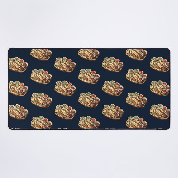 Item preview, Birria Tacos With Dipping Sauces Served On A Wooden Board designed and sold by Alicia Chee.