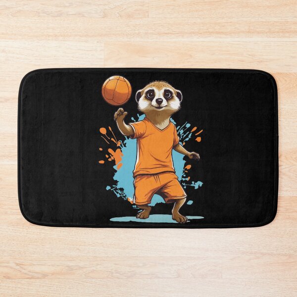 Item preview, Meerkat handball player streetwear style designed and sold by LuminOrb.