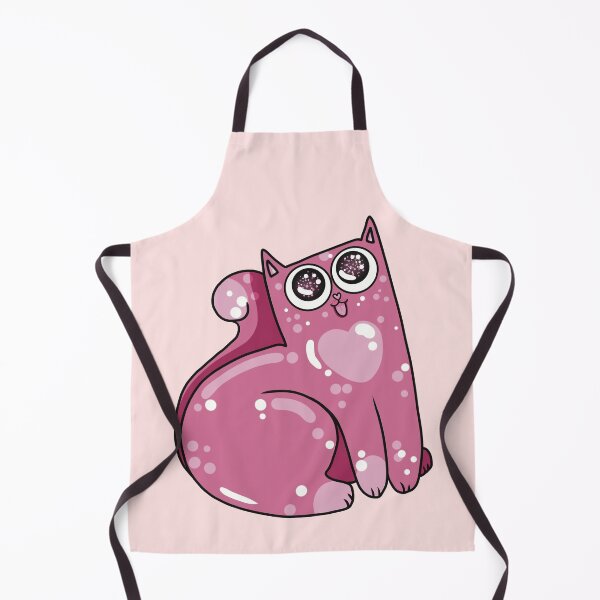 Item preview, Cute Pink Kitty With Sparkly Eyes designed and sold by Julia Sol.
