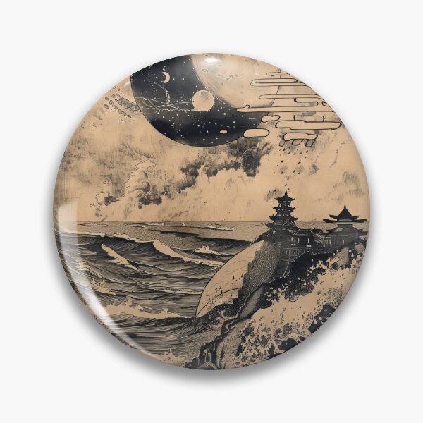 Item preview, Celestial Woodblock Wonderland designed and sold by Retro Type.