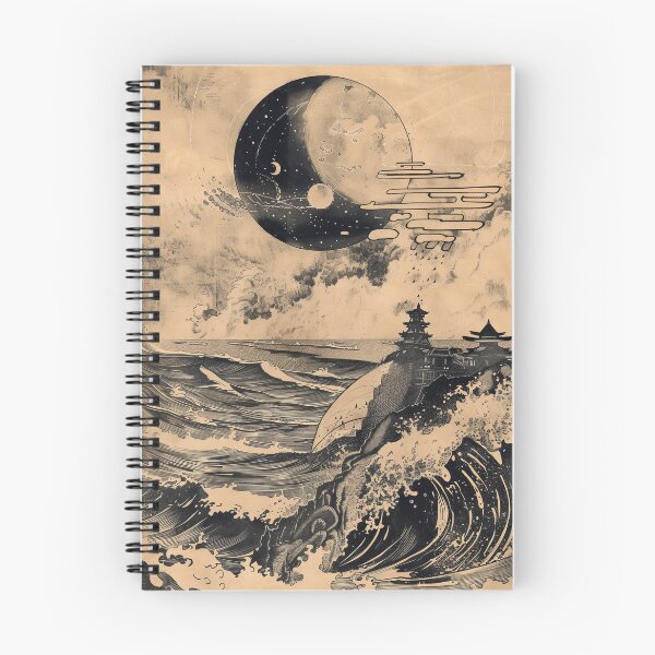 Item preview, Celestial Woodblock Wonderland designed and sold by Retro Type.