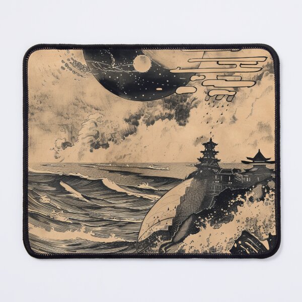 Item preview, Celestial Woodblock Wonderland designed and sold by Retro Type.