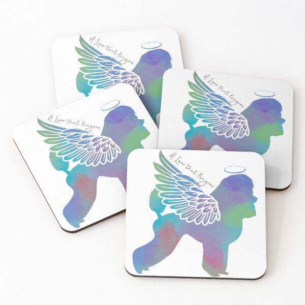 Item preview, Poodle Angel Wings Rainbow Bridge Pet Loss keepsakes designed and sold by ElizInspires.