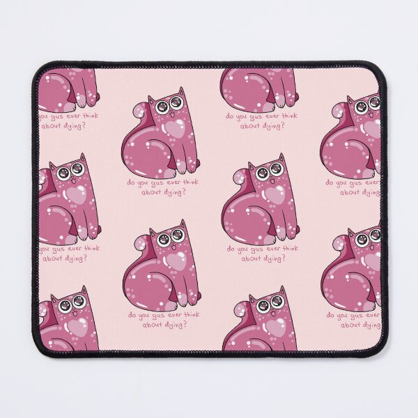 Item preview, Cute Pink Kitty With Sparkly Eyes Thoughts designed and sold by Julia Sol.