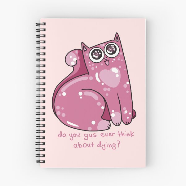 Item preview, Cute Pink Kitty With Sparkly Eyes Thoughts designed and sold by Julia Sol.