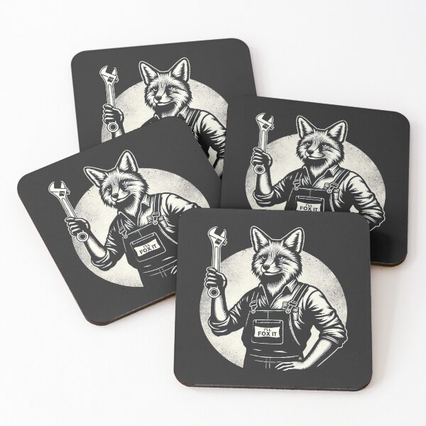 Item preview, I'll Fox It: The Fox Who Can Fix Anything designed and sold by SplashTastic.