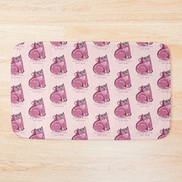 Item preview, Cute Pink Kitty With Sparkly Eyes Thoughts designed and sold by Julia Sol.
