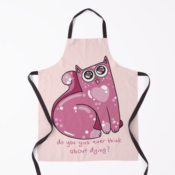 Item preview, Cute Pink Kitty With Sparkly Eyes Thoughts designed and sold by Julia Sol.