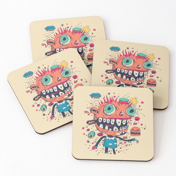 Item preview, Monstrous Fun: A Colorful Adventure with Quirky Characters designed and sold by Ipek Morel.