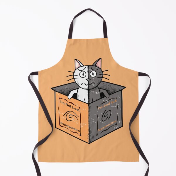 Item preview, Quantum Mystery Feline - Schrödinger's Paradoxical Purr-adox Art designed and sold by FebricFusion.