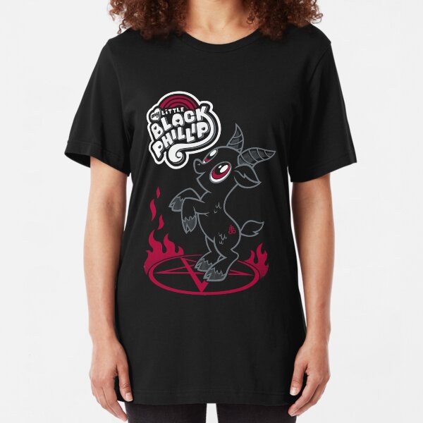 Schwarzer Phillip Slim Fit T-Shirt