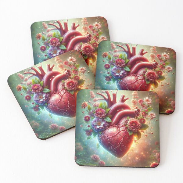 Item preview, flower heart designed and sold by Cerberus-Art.