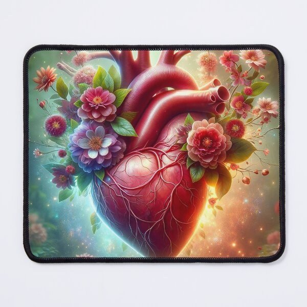 Item preview, flower heart designed and sold by Cerberus-Art.