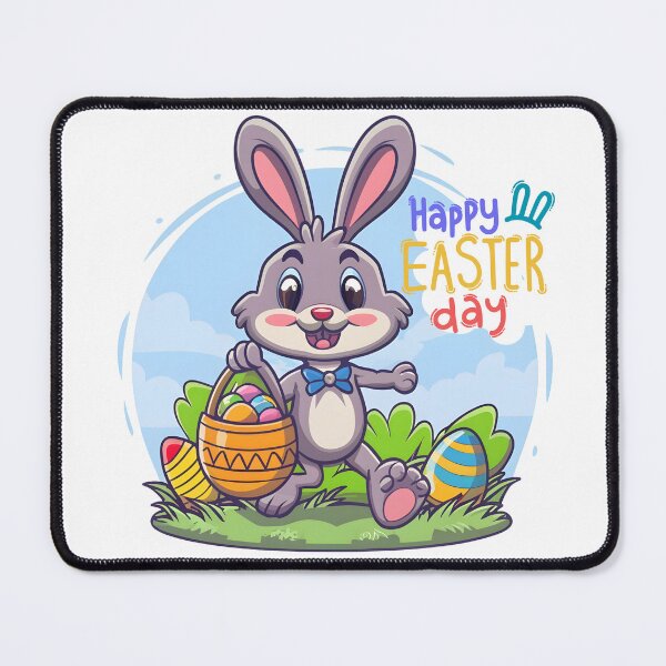 Item preview, run bunny Happy EasterDay designed and sold by deviatepolo.