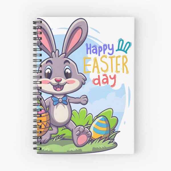 Item preview, run bunny Happy EasterDay designed and sold by deviatepolo.