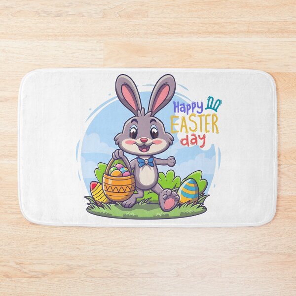 Item preview, run bunny Happy EasterDay designed and sold by deviatepolo.