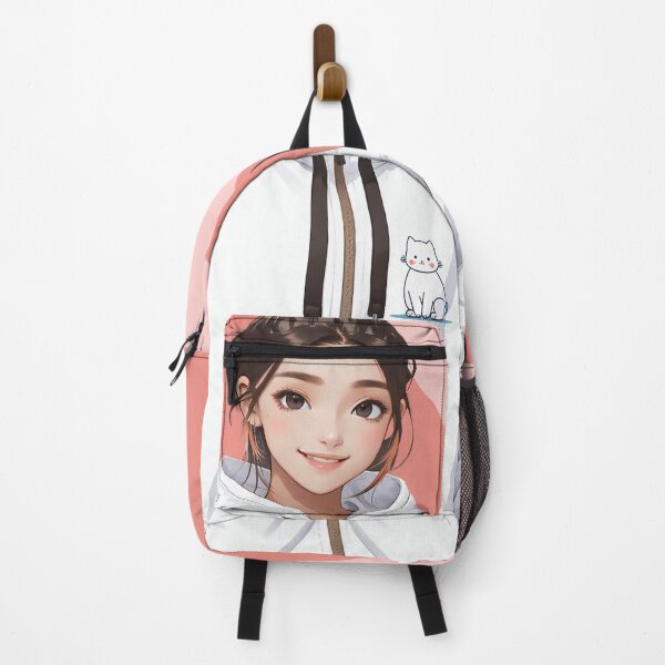 Item preview, AnimalThemeClothing:Laughing Girl in White designed and sold by NoviaStudio.