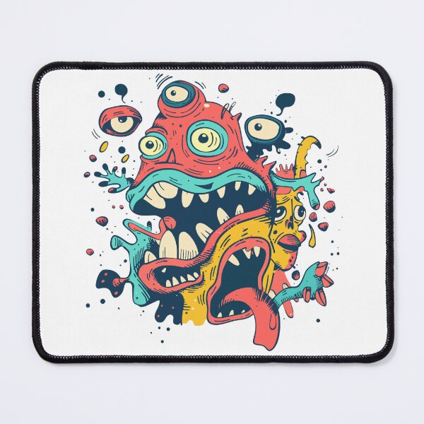 Item preview, Monster Mash: A Whimsical Dance of Colorful Creatures designed and sold by Ipek Morel.
