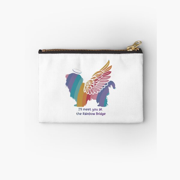 Item preview, Shih Tzu Angel Wings Rainbow Bridge Pet Loss keepsakes designed and sold by ElizInspires.