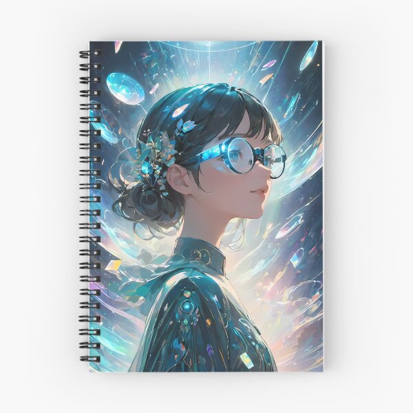 Item preview, A girl wearing futuristic glasses designed and sold by Tae Mi.