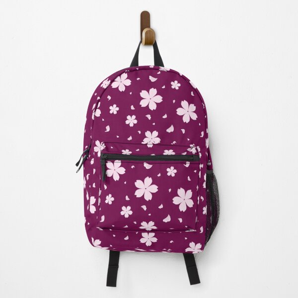 Artikelvorschau, Sakura-Kirschblütenmuster (Samtpflaume rötlich-violett) entworfen und verkauft von Hi-kari.