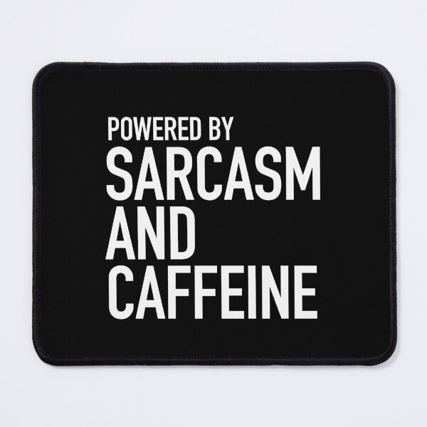 Item preview, Powered by Sarcasm and Caffein  designed and sold by thilinank.
