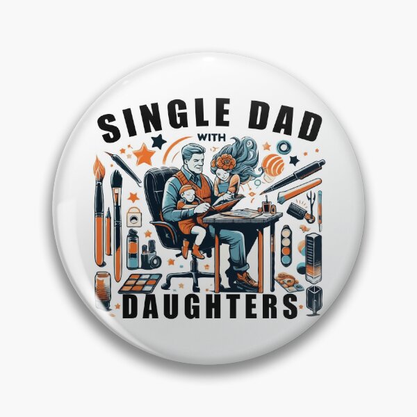 Item preview, single dads with daughters designed and sold by TshirtTalkYou.