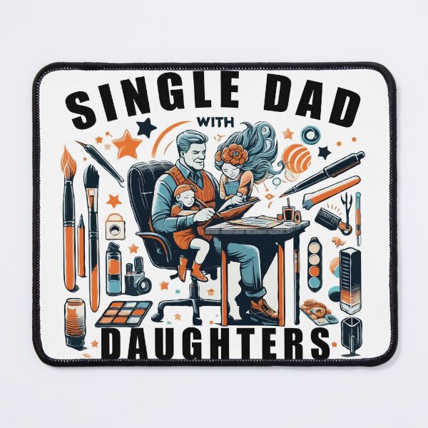 Item preview, single dads with daughters designed and sold by TshirtTalkYou.