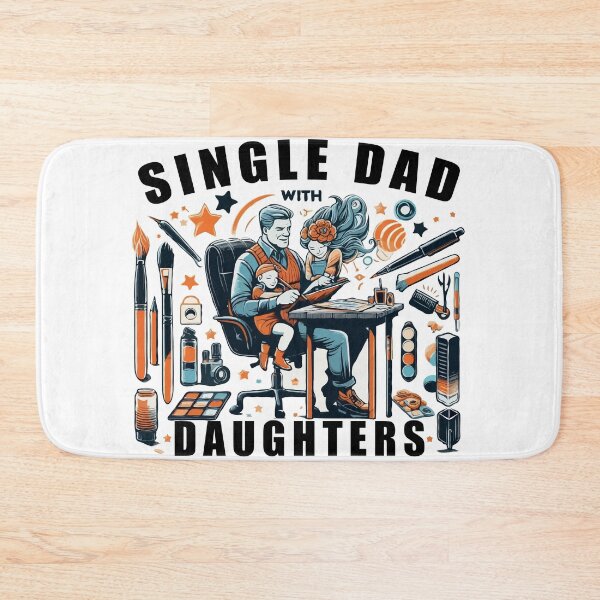 Item preview, single dads with daughters designed and sold by TshirtTalkYou.