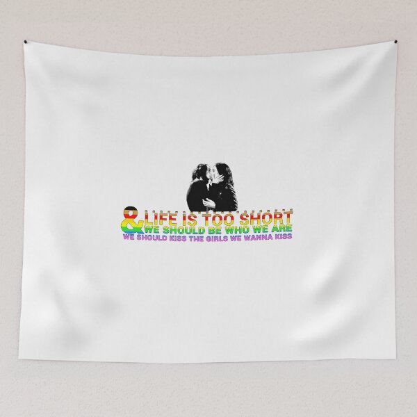 Item preview, We Should Kiss the Girls We Wanna Kiss - Alex and Maggie designed and sold by Nicola Choi.