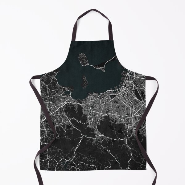 Item preview, Fukuoka City Map of Japan - Dark designed and sold by deMAP.